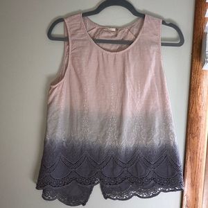 Stitch Fix split back tank